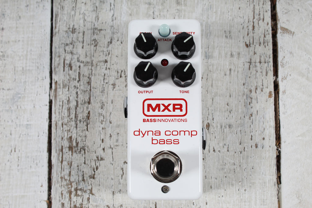 MXR Dyna Comp Bass Compressor Mini Pedal Electric Bass Guitar Effects Pedal