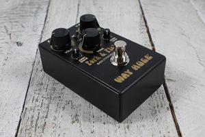 Way Huge Smalls Pork & Pickle Overdrive & Fuzz Bass Guitar Effects Pedal WM91