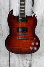 Epiphone SG Modern Figured Electric Guitar Mojave Burst with Gig Bag