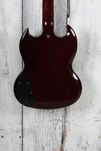 Epiphone SG Modern Figured Electric Guitar Mojave Burst with Gig Bag