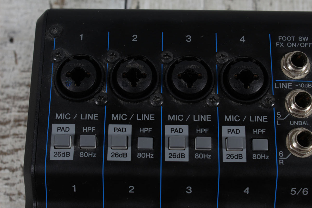 Yamaha MG10XU 10 Channel Analog Stereo Mixer with 4 Mic Preamps USB and Effects