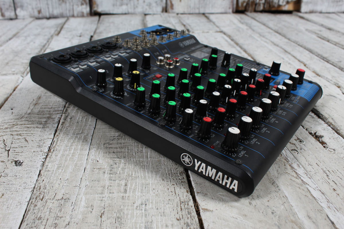 Yamaha MG10XU 10 Channel Analog Stereo Mixer with 4 Mic Preamps USB and Effects