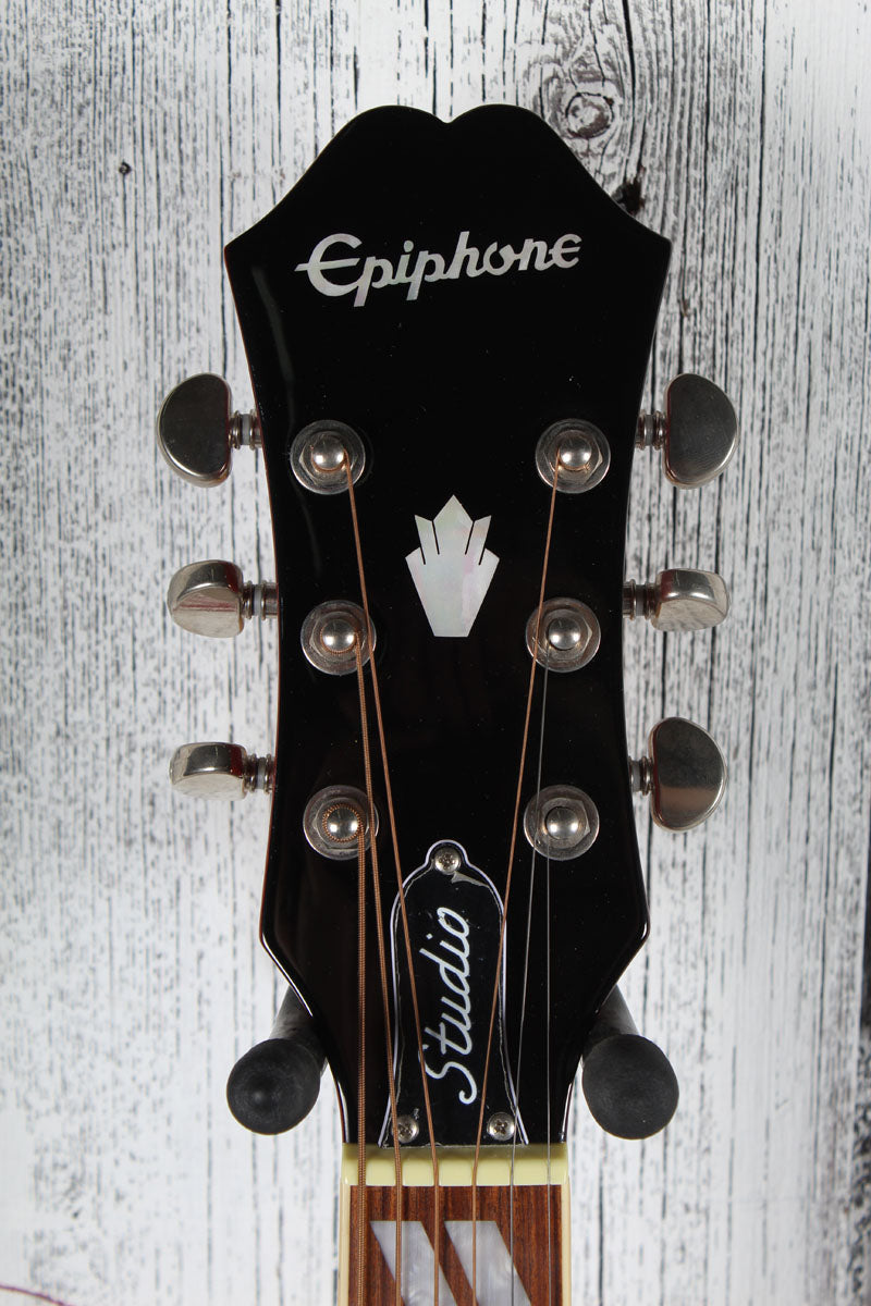 Epiphone Hummingbird Studio Acoustic Electric Guitar Faded Cherry Sunburst