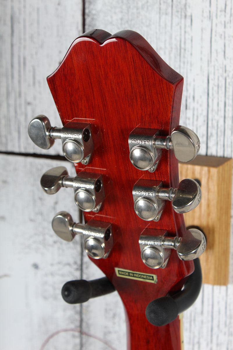 Epiphone Hummingbird Studio Acoustic Electric Guitar Faded Cherry Sunburst