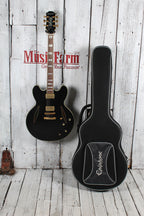 Epiphone Emily Wolfe Sheraton Stealth Electric Guitar with EpiLite Case