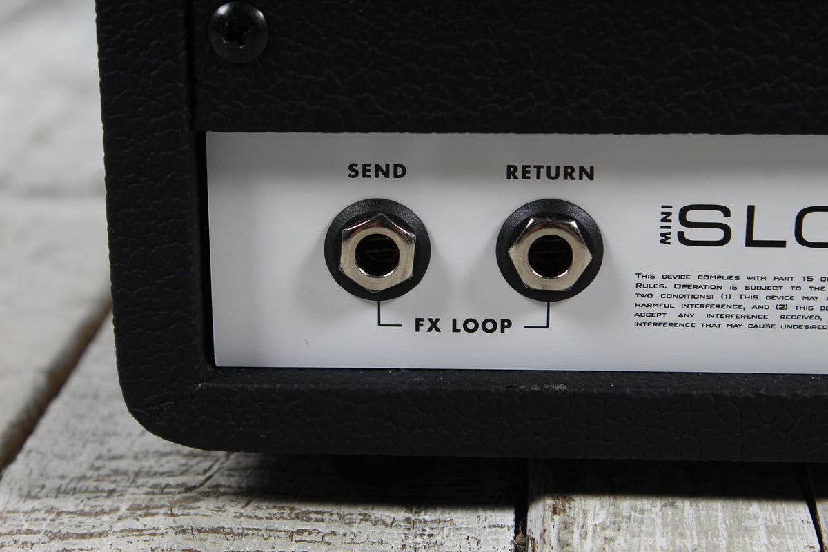 Soldano SLO Mini Amplifier Head Electric Guitar 30 Watt Amp Head with Effects Loop