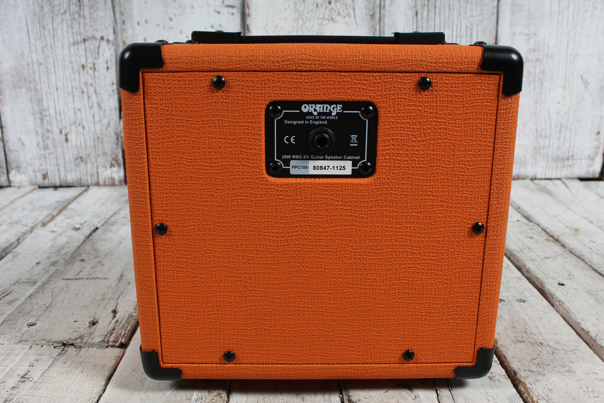 Orange PPC108 Micro Terror 1 x 8 Extension Guitar Speaker Cabinet 20 Watt Cab