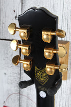 Epiphone Emily Wolfe Sheraton Stealth Electric Guitar with EpiLite Case