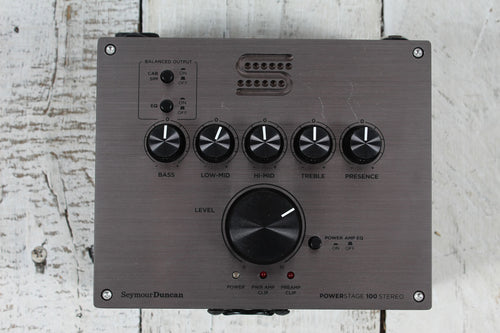 Seymour Duncan PowerStage 100 Stereo Guitar Amp Pedal 100 Watt Pedalboard Amp