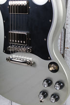 Epiphone SG Standard Solid Body Electric Guitar Silver Mist with Gig Bag
