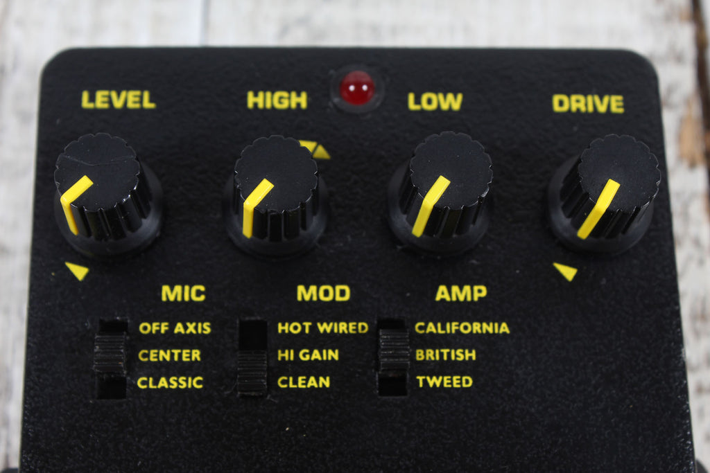 Tech 21 SansAmp GT2 Tube Amplifier Emulator Pedal Electric Guitar Effects Pedal