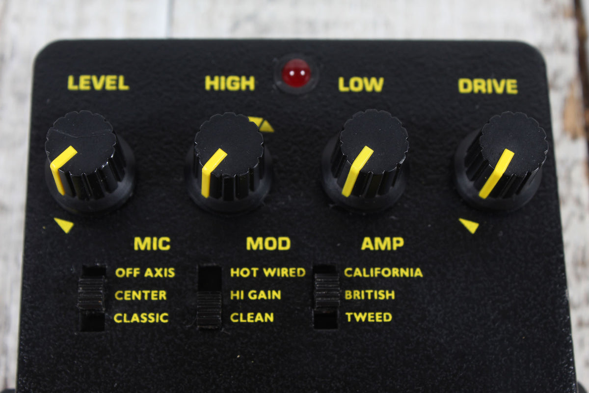 Tech 21 SansAmp GT2 Tube Amplifier Emulator Pedal Electric Guitar Effects Pedal