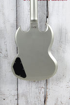 Epiphone SG Standard Solid Body Electric Guitar Silver Mist with Gig Bag