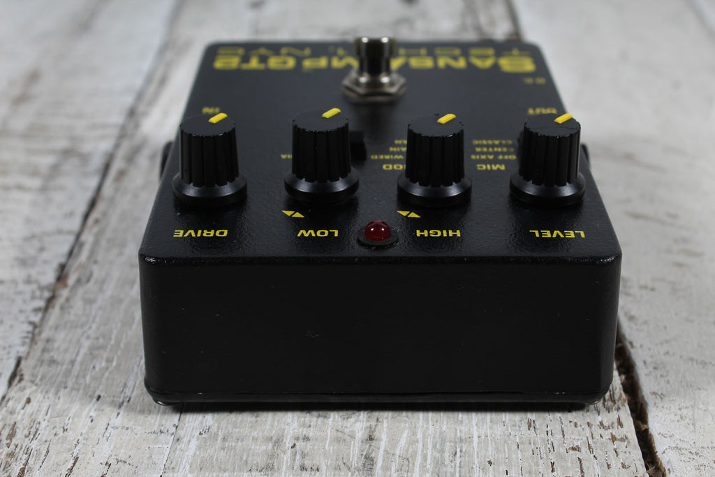 Tech 21 SansAmp GT2 Tube Amplifier Emulator Pedal Electric Guitar Effects Pedal