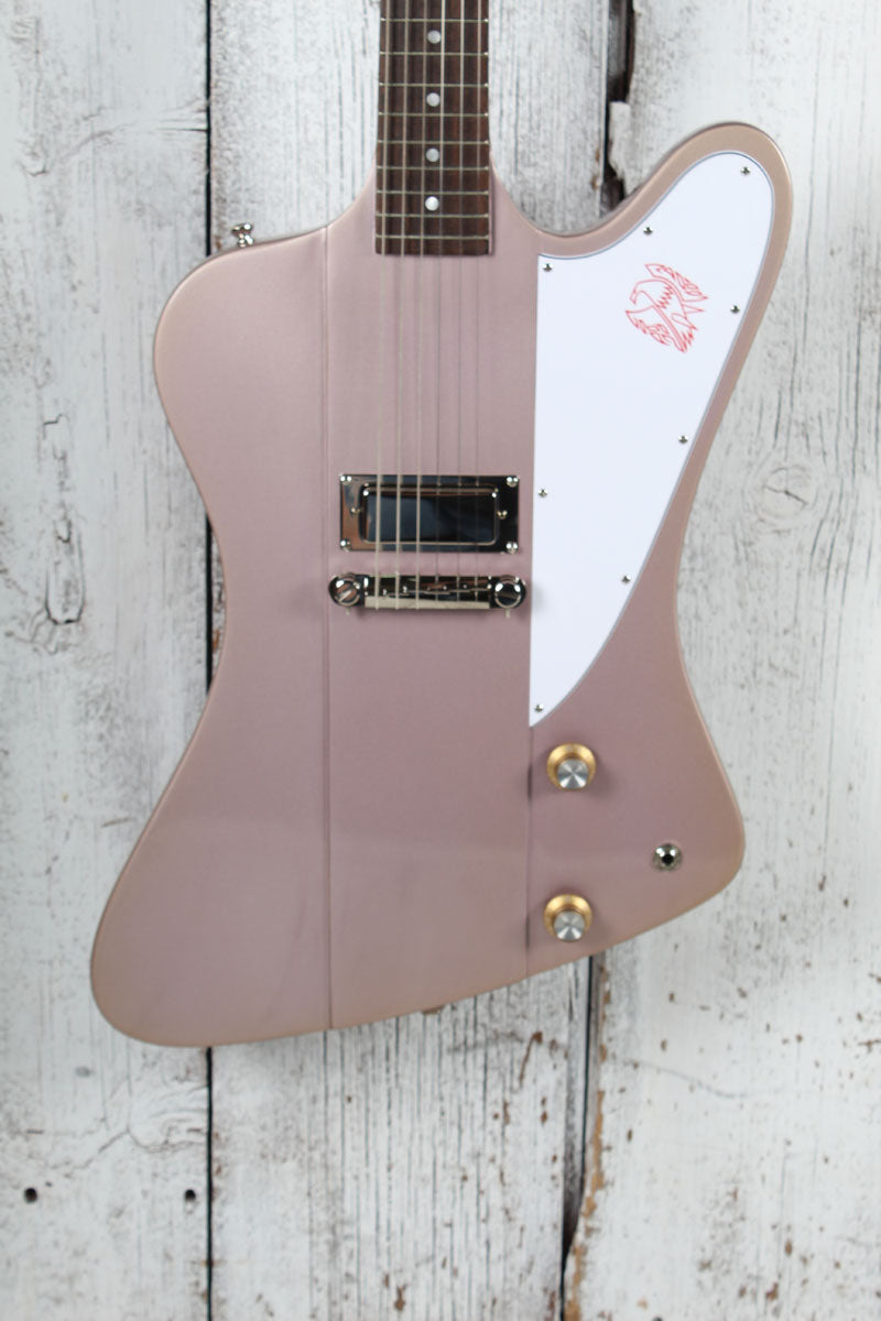 Epiphone 1963 Firebird Electric Guitar Heather Poly with Hardshell Case