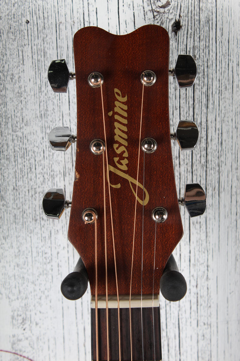 Jasmine by Takamine S34C Grand Orchestra Cutaway Acoustic Guitar Spruce Top with Gig Bag