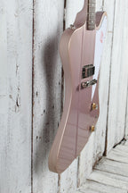 Epiphone 1963 Firebird Electric Guitar Heather Poly with Hardshell Case