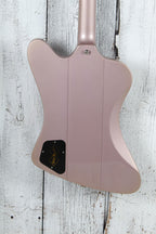 Epiphone 1963 Firebird Electric Guitar Heather Poly with Hardshell Case