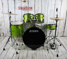 Load image into Gallery viewer, Tama  Stagestar 5 Piece Complete Drum Set with Stands and Throne
