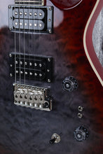 Load image into Gallery viewer, PRS SE Custom 24-08 Quilt Electric Guitar Charcoal Cherry Burst with Gig Bag