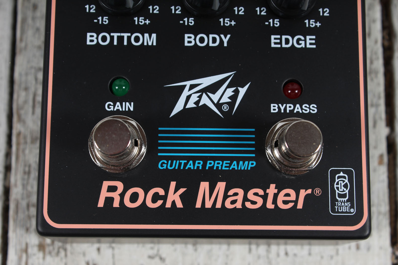 Peavey Rock Master PreAmp Pedal Electric Guitar Preamp Effects Pedal