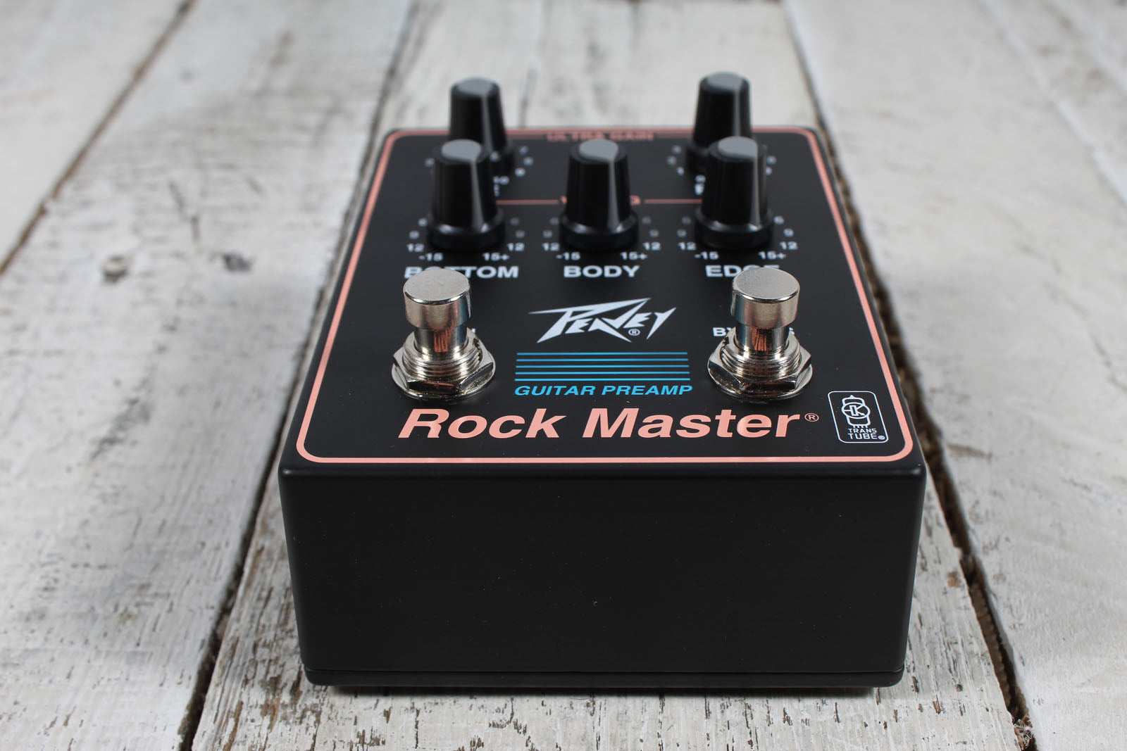 Peavey Rock Master PreAmp Pedal Electric Guitar Preamp Effects Pedal