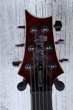 Load image into Gallery viewer, PRS SE Custom 24-08 Quilt Electric Guitar Charcoal Cherry Burst with Gig Bag