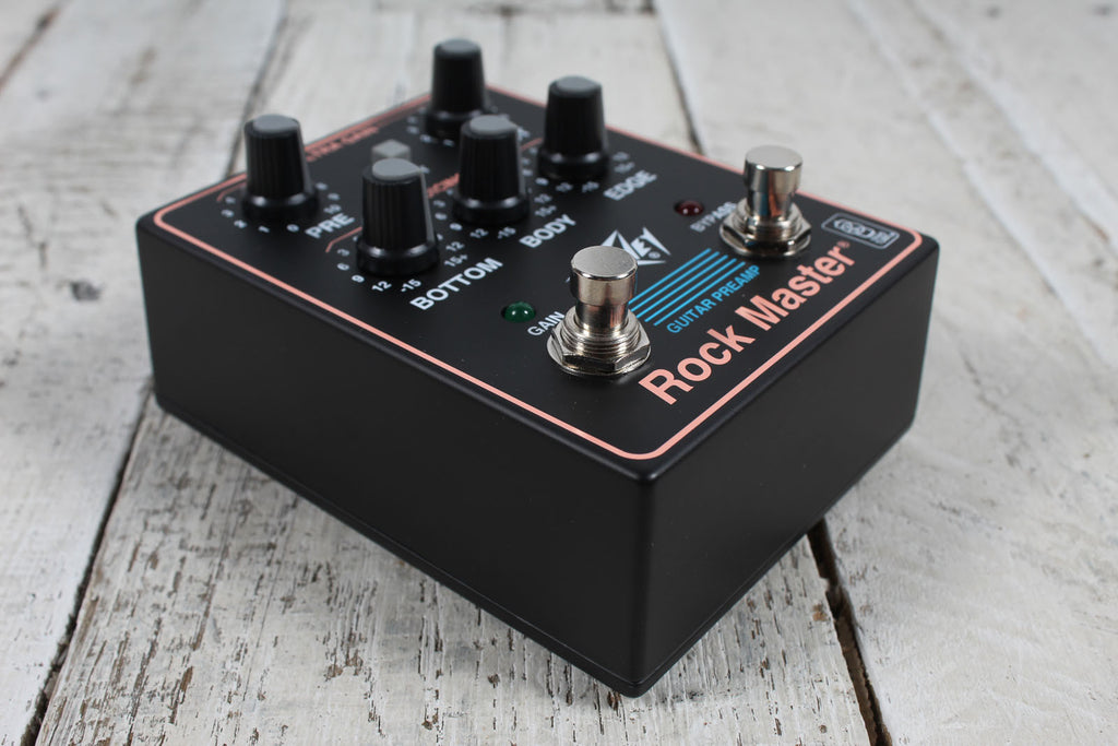 Peavey Rock Master PreAmp Pedal Electric Guitar Preamp Effects Pedal