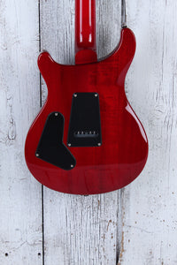 PRS SE Custom 24-08 Quilt Electric Guitar Charcoal Cherry Burst with Gig Bag