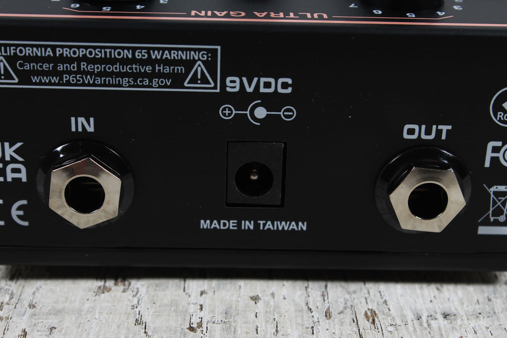 Peavey Rock Master PreAmp Pedal Electric Guitar Preamp Effects Pedal
