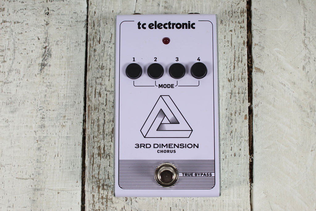 TC Electronic 3rd Dimension Chorus Pedal Electric Guitar Chorus Effects Pedal