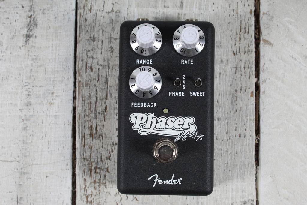Fender Waylon Jennings Phaser Pedal Electric Guitar Phaser Effects Pedal
