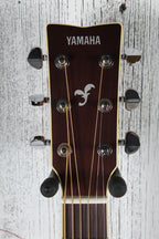 Yamaha FS830 DSR Concert Body Acoustic Guitar Solid Spruce Top Dusk Sun Red
