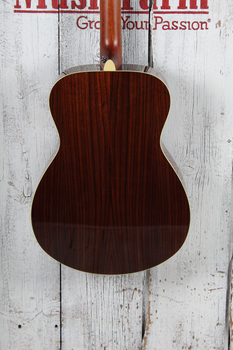 Yamaha FS830 DSR Concert Body Acoustic Guitar Solid Spruce Top Dusk Sun Red