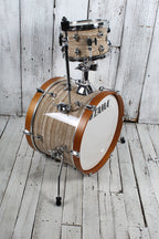Tama Club-JAM LJK48S 4 Piece Shell Pack Drum Kit w Snare Drum Cream Marble Wrap