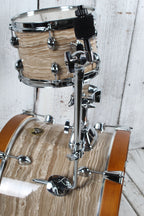 Tama Club-JAM LJK48S 4 Piece Shell Pack Drum Kit w Snare Drum Cream Marble Wrap