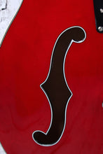 Load image into Gallery viewer, Hagstrom Viking Bass Semi Hollow Body 4 String Electric Bass Guitar Wild Cherry