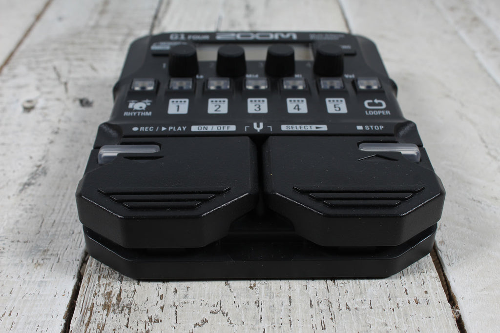 Zoom G1 Four Guitar Multi-Effects Processor with Manual