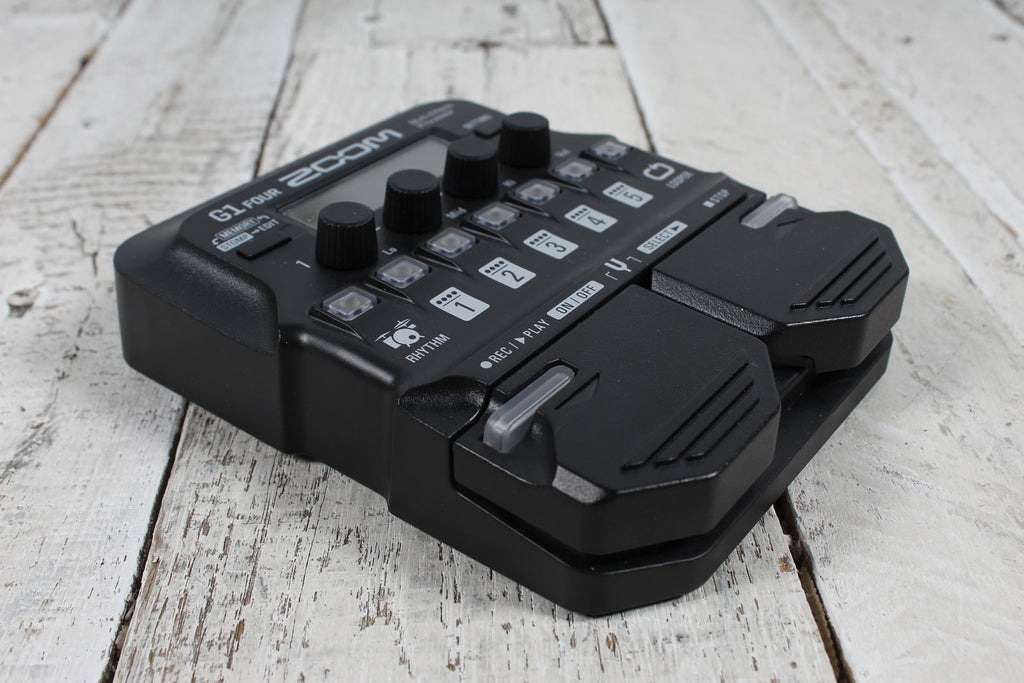 Zoom G1 Four Guitar Multi-Effects Processor with Manual