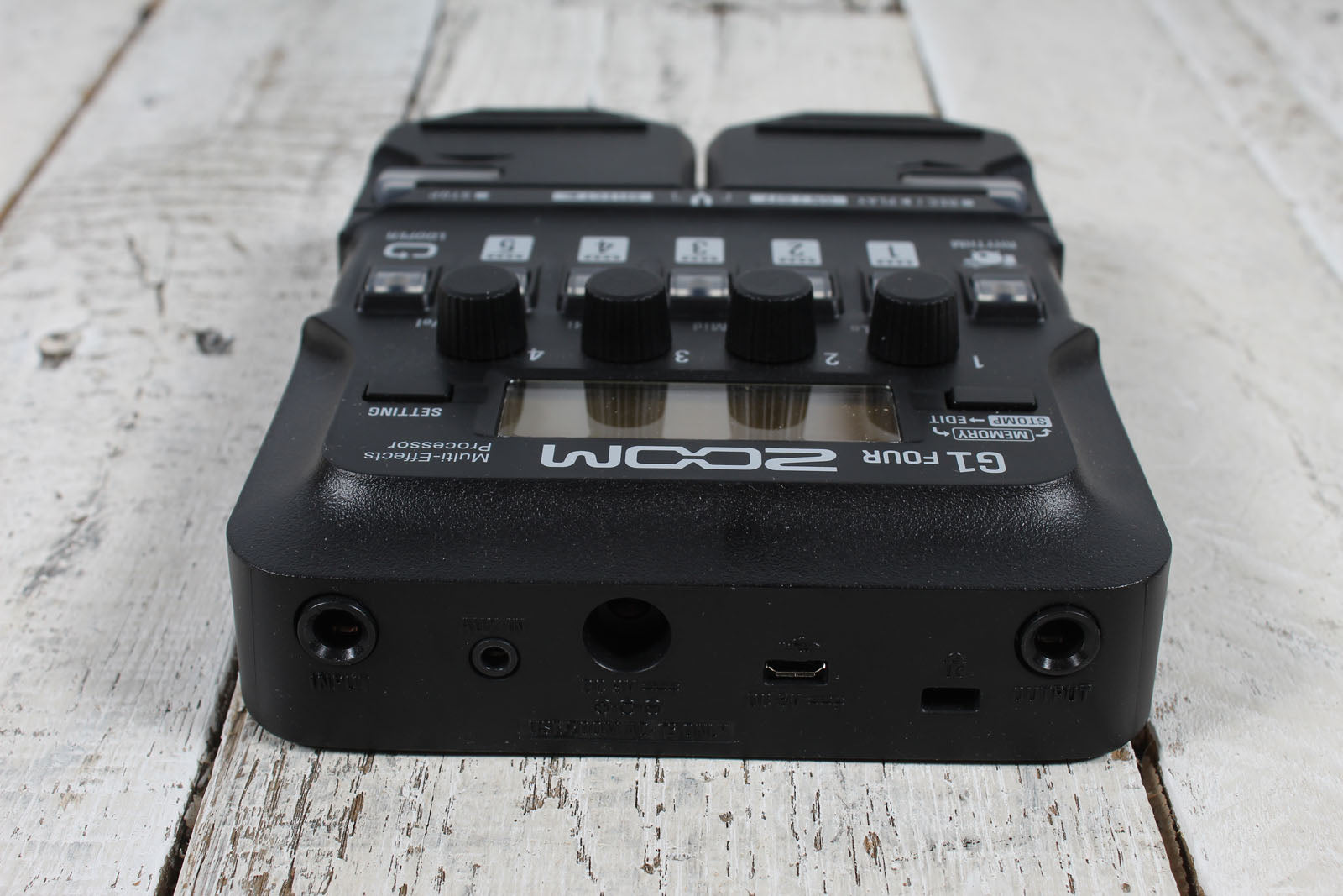 Zoom G1 Four Guitar Multi-Effects Processor with Manual