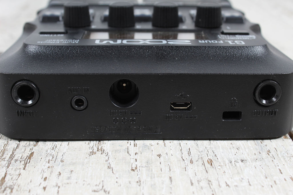 Zoom G1 Four Guitar Multi-Effects Processor with Manual