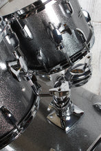 Load image into Gallery viewer, Tama ST52H5CCSS Stagestar 5 Piece Complete Drum Set with Stands and Throne Cosmic Silver Sparkle