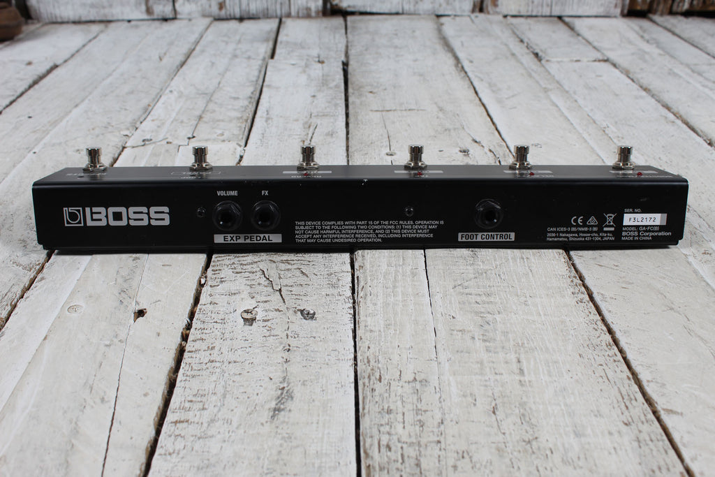 Boss GA‑FC Foot Controller for Boss and Roland Electric Guitar Amplifiers
