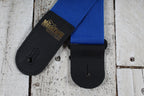 Levy's M8POLY-ROY-L 2 Inch Wide The Music Farm Polypropylene Guitar Strap Royal Blue