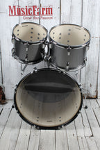 Tama ST52H5CCSS Stagestar 5 Piece Complete Drum Set with Stands and Throne Cosmic Silver Sparkle