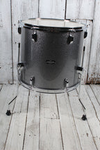 Tama ST52H5CCSS Stagestar 5 Piece Complete Drum Set with Stands and Throne Cosmic Silver Sparkle