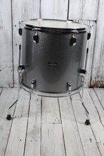 Load image into Gallery viewer, Tama ST52H5CCSS Stagestar 5 Piece Complete Drum Set with Stands and Throne Cosmic Silver Sparkle