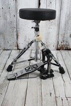 Tama ST52H5CCSS Stagestar 5 Piece Complete Drum Set with Stands and Throne Cosmic Silver Sparkle