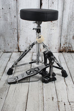 Load image into Gallery viewer, Tama ST52H5CCSS Stagestar 5 Piece Complete Drum Set with Stands and Throne Cosmic Silver Sparkle