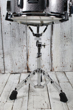 Load image into Gallery viewer, Tama ST52H5CCSS Stagestar 5 Piece Complete Drum Set with Stands and Throne Cosmic Silver Sparkle